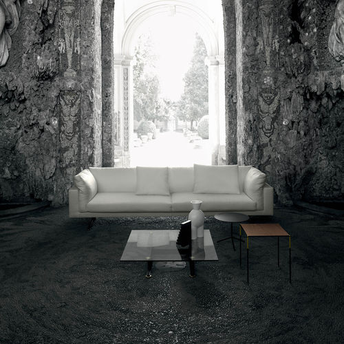 Canapé en arc de cercle - FLOYD-HI - Living Divani - contemporain / en tissu / en cuir