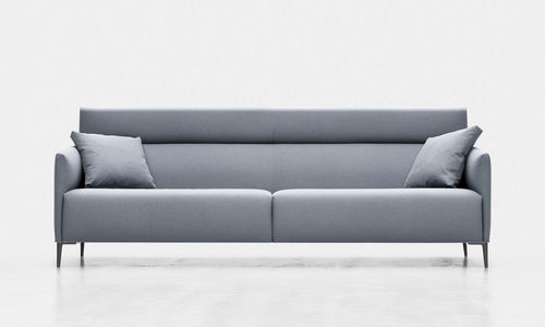 Canapé contemporain - GREY - Joquer - en tissu / avec repose-tête / avec accoudoirs
