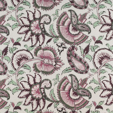 Tissu d'ameublement - FLORIDA: ORLANDO - Gastón y Daniela - à fleurs / en lin / en viscose