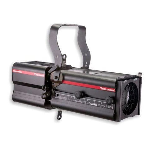 Projecteur à découpe IP20 - PONY 18/36 DMX 5000°K - Teclumen - à LED / pour éclairage de scène / pour théâtre