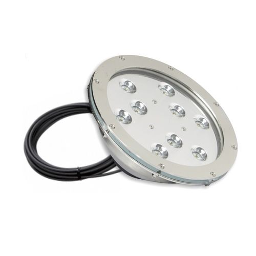 Luminaire encastrable au sol - 4313172400 - Teclumen - LED RGBW / rond / IP68