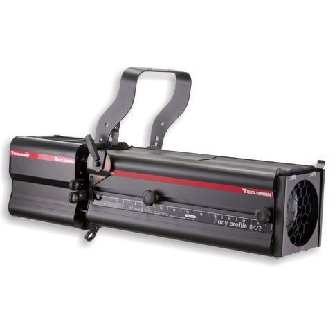 Projecteur à découpe IP20 - PONY 8/22 DMX 5000°K - Teclumen - à LED / pour éclairage de scène / pour théâtre