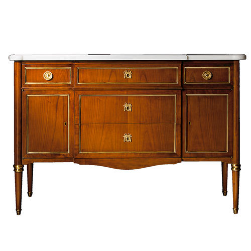 Commode sur pieds hauts - ART. 0620 - SALDA ARREDAMENTI - classique / en cerisier / en laiton