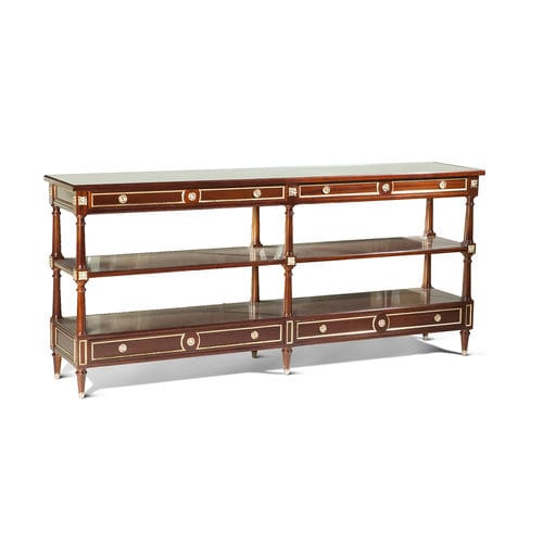 Console de style Louis XVI - ART. 8645 - SALDA ARREDAMENTI - en acajou / rectangulaire / résidentielle
