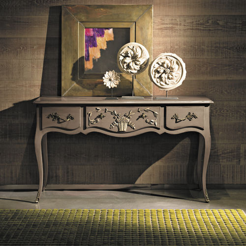 Console de style Louis XV - ART. 8479 - SALDA ARREDAMENTI - en cerisier / en hêtre / rectangulaire