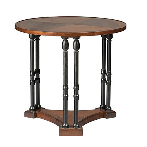 Table d'appoint classique - ART. 7727 - SALDA ARREDAMENTI - en érable / en cerisier / ronde