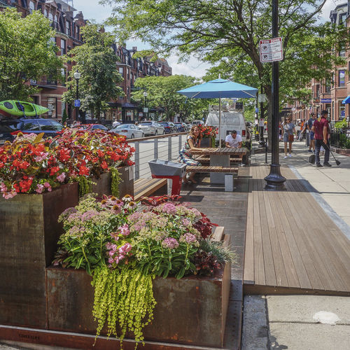 parklet avec jardinière intégrée - Streetlife