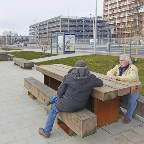 table de pique-nique contemporaine - Streetlife