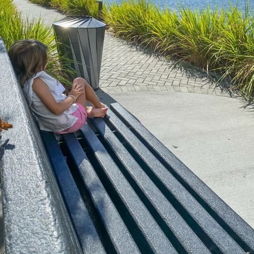 Banc contemporain - ROUGH&amp;READY - Streetlife - en plastique recyclé / en PE / en PP
