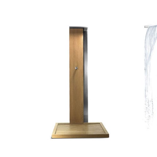Douche de jardin en teck - WATERFALL - KENKOON