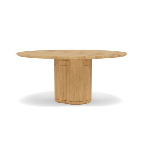 Table contemporaine - OGADO - MANUTTI - en bois / bois / avec piètement en bois