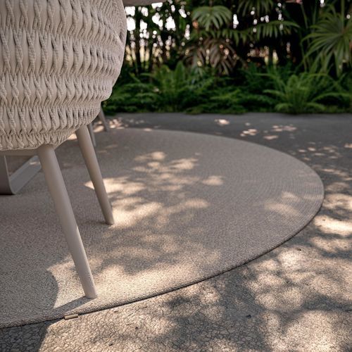Tapis design organique - SOLAE - MANUTTI - à motif géométrique / en polypropylène / rond