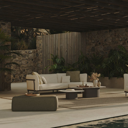 Canapé modulable - NAMI - MANUTTI - design / pour extérieur / de jardin