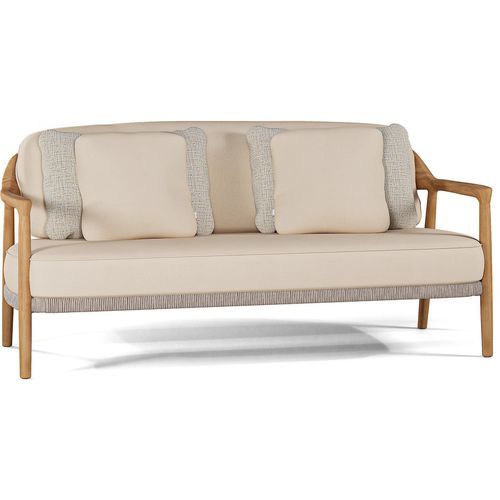 Canapé contemporain - YIKO - MANUTTI - pour extérieur / en matières recyclées / en tissu