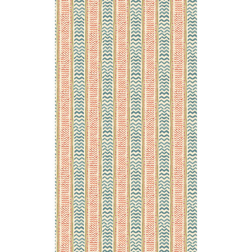 Papier peint contemporain - WRIGGLE ROOM - GP & J BAKER - en tissu / panoramique / géométrique