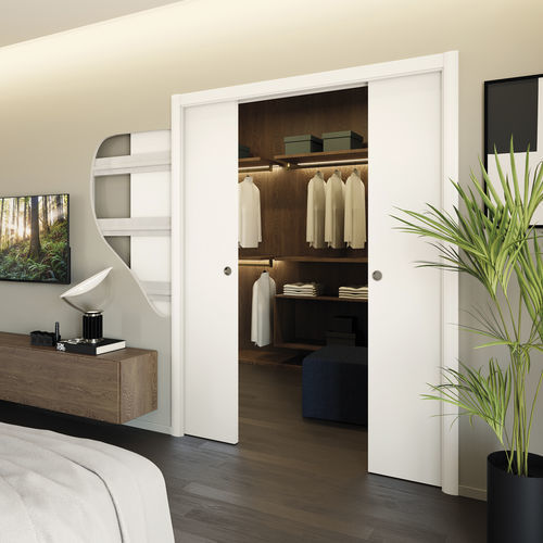 Système à galandage pour porte coulissante - SKUDO® SINGLE & DOUBLE - PROTEK