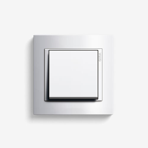 Interrupteur bouton poussoir - EVENT - Gira - encastré / en thermoplastique / contemporain