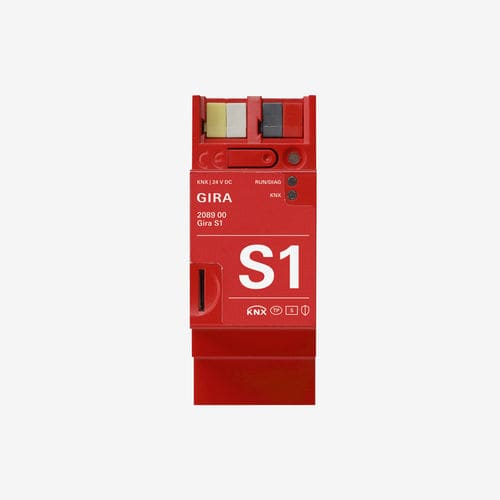Unité de contrôle pour installation domotique - S1 - Gira - pour éclairage / KNX