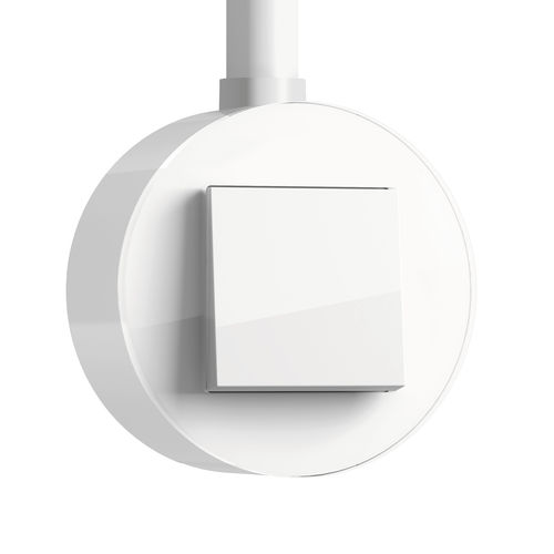 Interrupteur bouton poussoir - Studio - Gira - en saillie / en thermoplastique / en verre