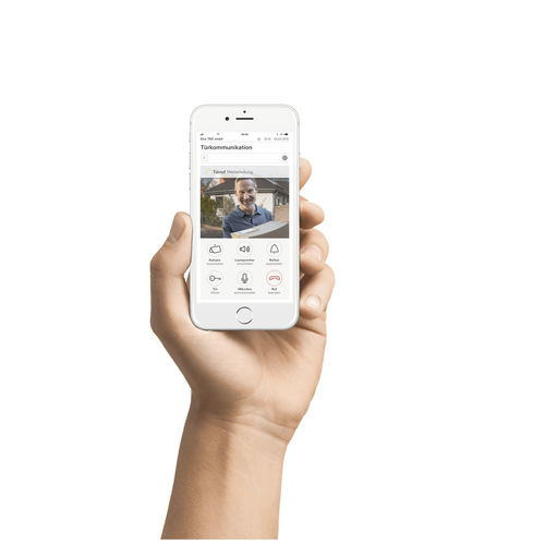 Visiophone résidentiel - Mobile door communication - Gira - d'intérieur / d'extérieur / avec caméra