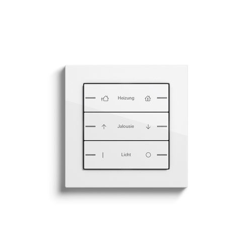 Interrupteur pour store - push sensor 4 System 55 - Gira - pour ventilation / bouton poussoir / encastré