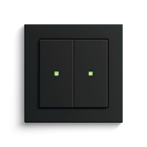 Interrupteur pour store - KNX - Gira - pour ventilation / bouton poussoir / encastré