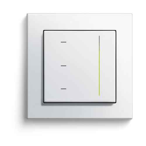 Variateur pour installation domotique - System 3000 touch - Gira - tactile / bouton poussoir / encastré
