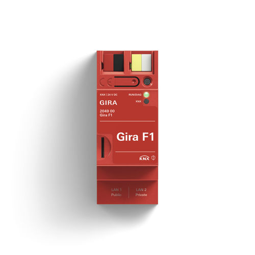 Unité de contrôle pour installation domotique - F1 bridge - Gira - KNX