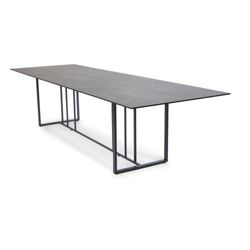 Table à manger contemporaine - SUITE - FISCHER MÖBEL - en teck / en stratifié / en céramique