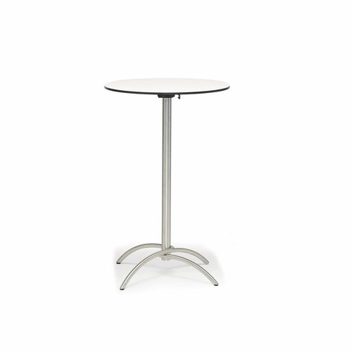 Table mange-debout contemporaine - TAKU - FISCHER MÖBEL - en stratifié / en céramique / avec piètement en acier inoxydable