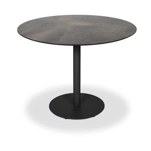 Table bistrot contemporaine - LUIS - FISCHER MÖBEL - en stratifié / en céramique / avec piètement en acier inoxydable