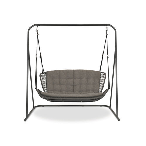 Balancelle en enduit - WING LIGHT  - FISCHER MÖBEL - coquille / aluminium / de jardin