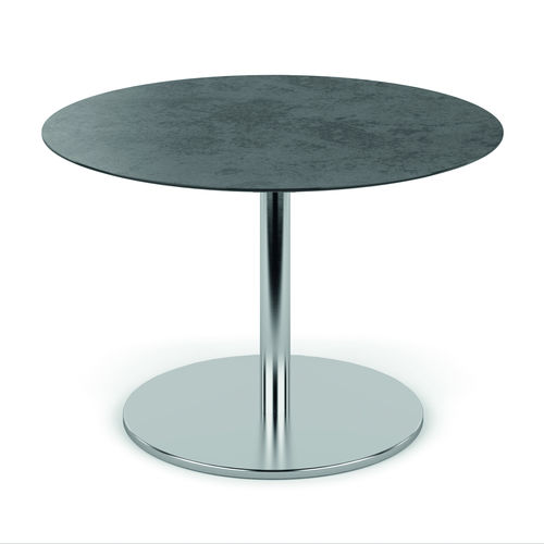 Table bistrot contemporaine - SWING - FISCHER MÖBEL - en ciment / en stratifié / carrée