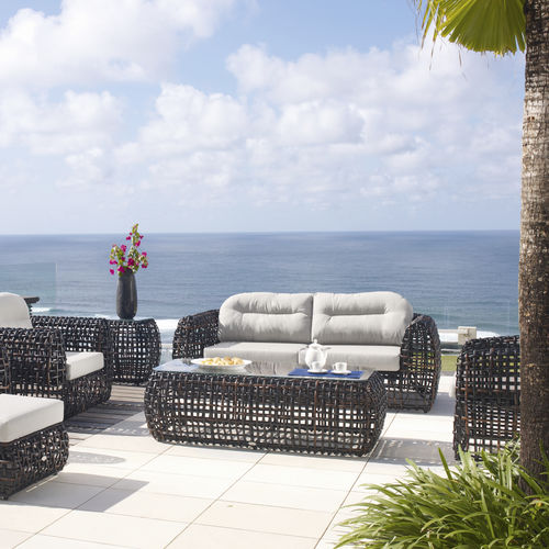 Canapé contemporain - DYNASTY  - SKY LINE DESIGN - d'extérieur / en tissu / blanc