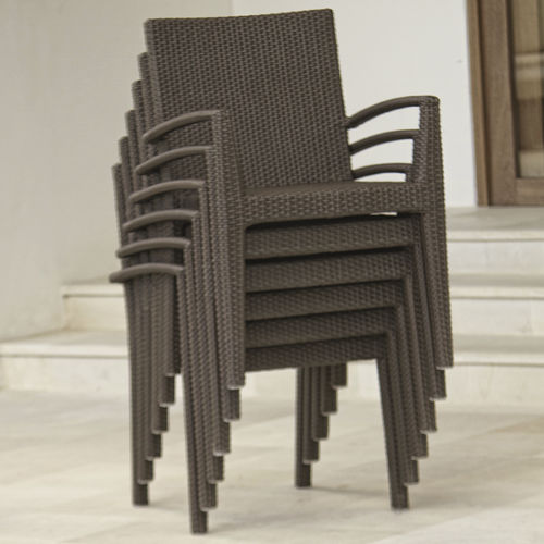 Chaise contemporaine - CUATRO  - SKY LINE DESIGN - d'extérieur / d'intérieur / en tissu
