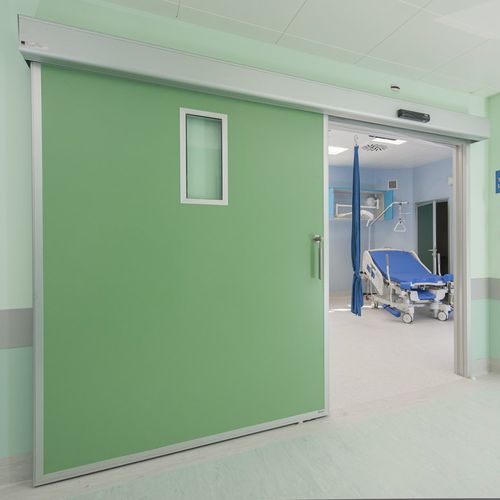 Porte d'intérieur - PSE L - Ponzi - en aluminium anodisé / en HPL / coulissante