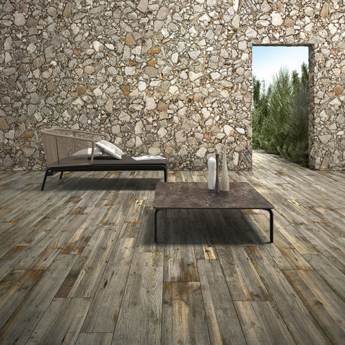 Carrelage aspect parquet - QUERCIA TROPICALE - Ariostea - en grès cérame / vieilli / d'extérieur