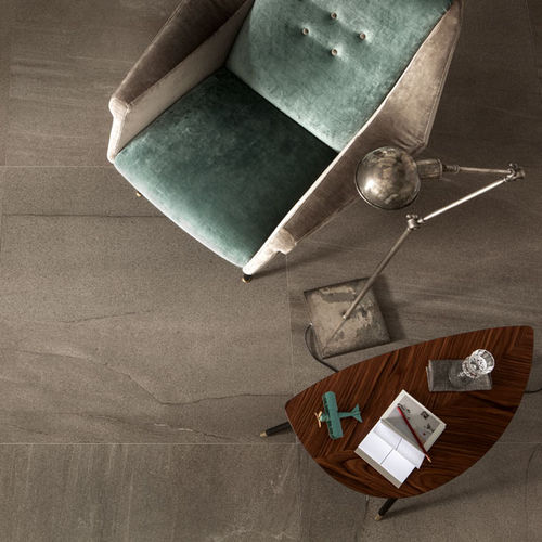 Carrelage en grès cérame - BASALTINA MOKA - Ariostea - poli / d'intérieur / de salle de bain