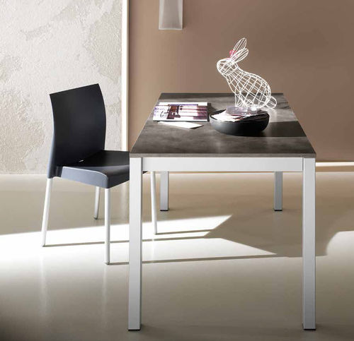 Table contemporaine - ALISEO - SCAVOLINI - agglomérée / en verre trempé / en stratifié