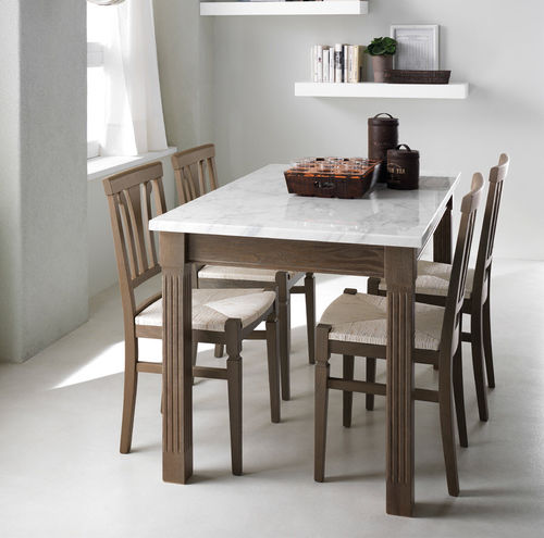 Table à manger classique - BALTIMORA - SCAVOLINI - agglomérée / en stratifié / en ABS