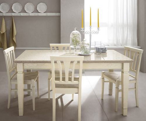 Table à manger classique - CORINNE - SCAVOLINI - agglomérée / en stratifié / en ABS
