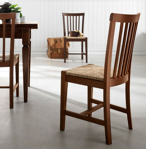 Chaise de salle à manger classique - ARMONY - SCAVOLINI - d'intérieur / en hêtre / avec piètement en hêtre