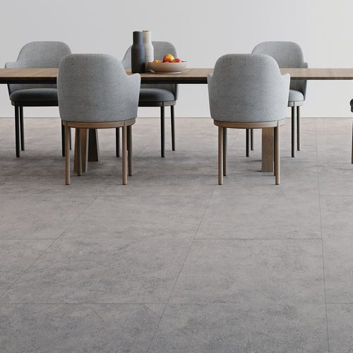 Sol stratifié en HDF - S177222 - FAUS International Flooring - flottant / aspect béton / résidentiel