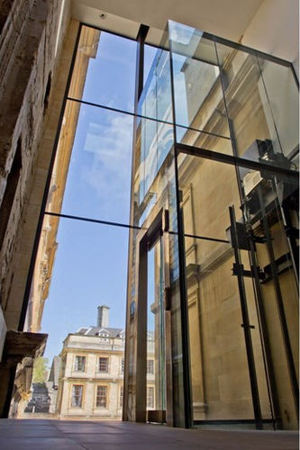 Panneau en verre de sécurité - FIXED ​FRAMED - Cantifix - structurel / transparent / pour bâtiment