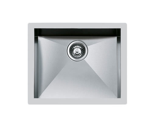 Évier 1 bac - QUADRA.1V.50x40.FT - 1215 050 - Foster spa - sans égouttoir / en inox / encastrable