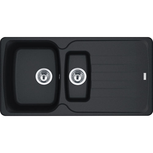 Évier 2 bacs - ANTEA AZG 651 REV - FRANKE HOME SOLUTIONS - avec égouttoir / en granite / encastrable