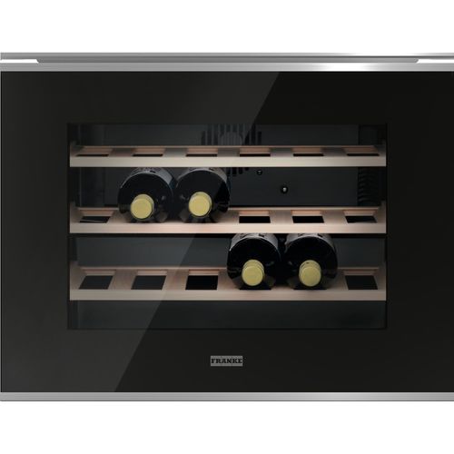 Cave à vin de service - Mythos FMY 24 WCR XS UK - FRANKE HOME SOLUTIONS - encastrable / en inox / vitrée
