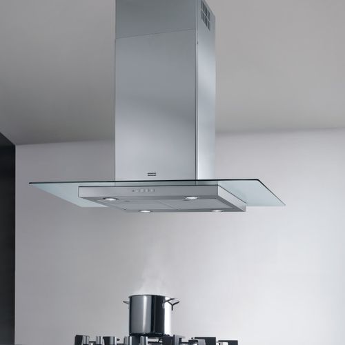 Hotte îlot - T-Glass 90 FGL 925 I XS NP - FRANKE HOME SOLUTIONS - avec conduit / avec éclairage intégré / classe B