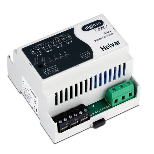Module d'interface à entrées binaires - 490/494/498/499 - HELVAR - sur rail DIN / IP