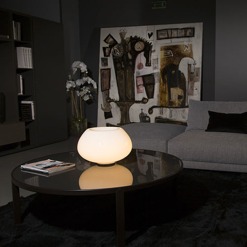 Lampe de table - EYES - Av Mazzega - en verre soufflé / contemporaine / d'intérieur